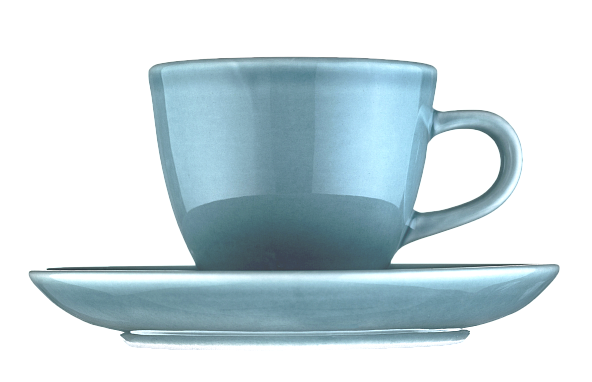 Кофейная пара RISE 70 мл голубая